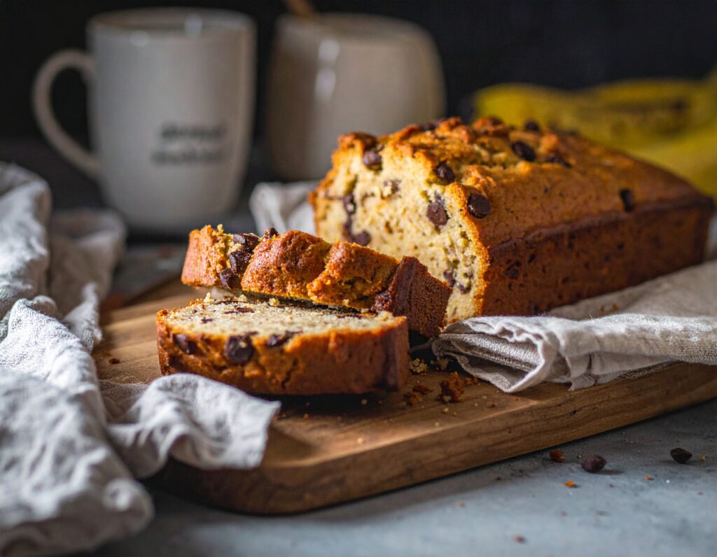 Super Moist Chocolate Chip Banana Bread