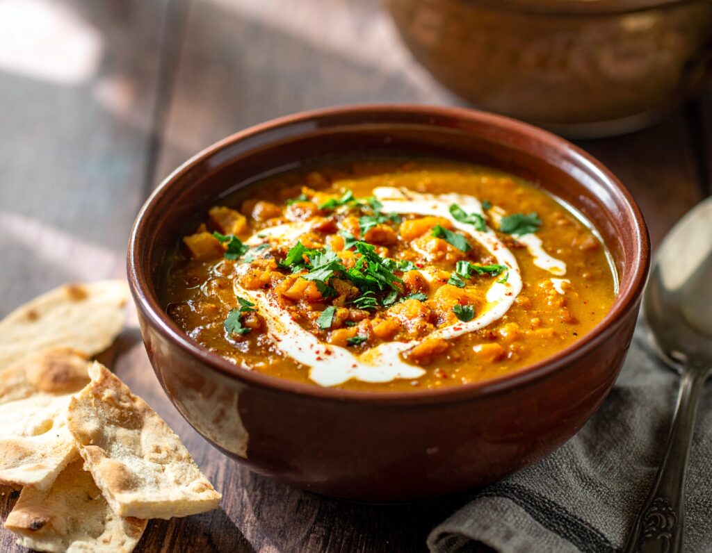 Spiced Lentil & Sweet Potato Stew – Cozy Vegan Comfort