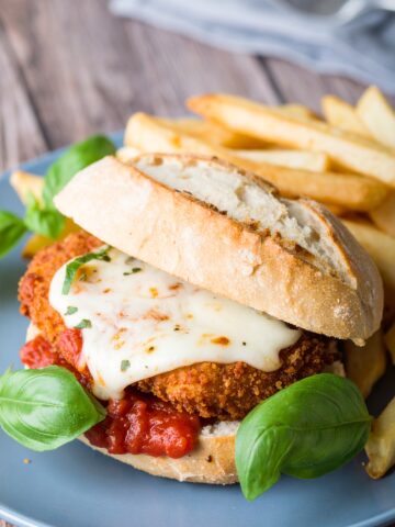 Crispy Chicken Parm Sandwich